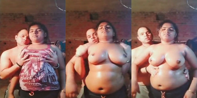 Sexy Indian village boobs massage sex video