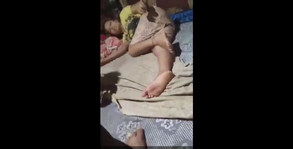 Village neighbor having fun with Bhabhi